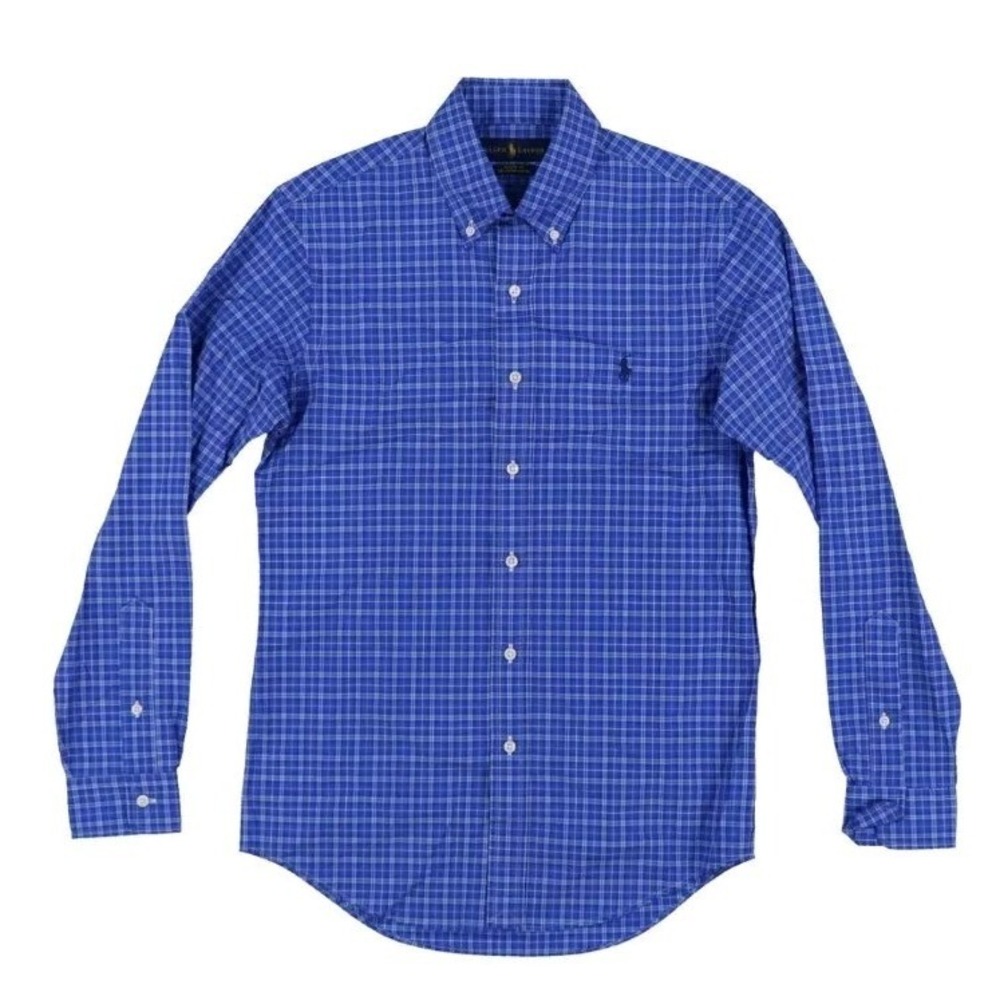 Ralph Lauren Men's Button Down Shirt XL Stretch Long Sleeve Casual Pony Logo
